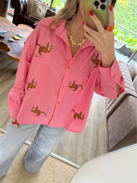 Oversized Tigers Shirt