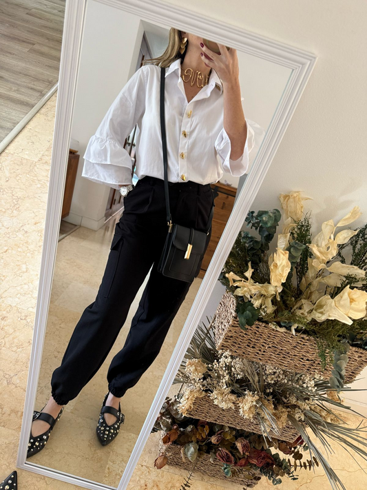 Touch of White Shirt