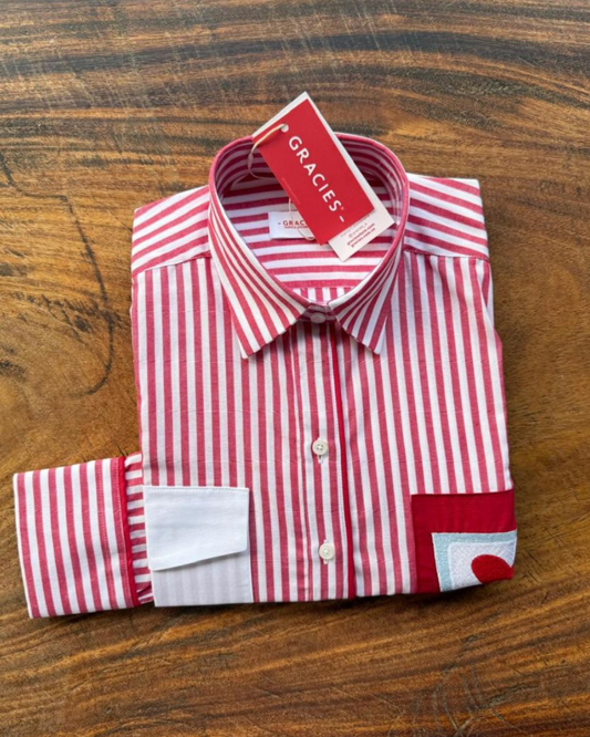 Red Stripes Shirt