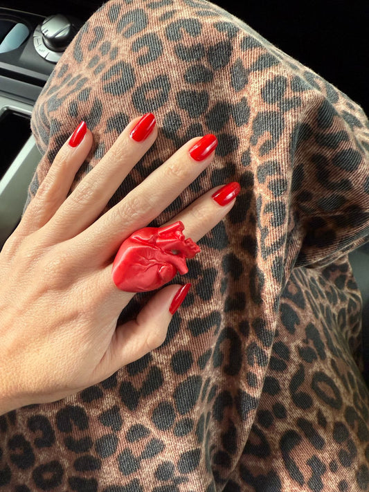 Red Heart Ring