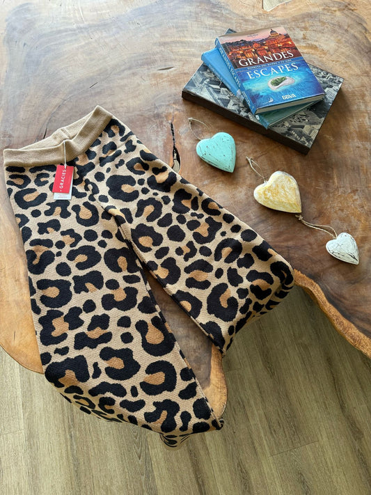 Animal Print Pants