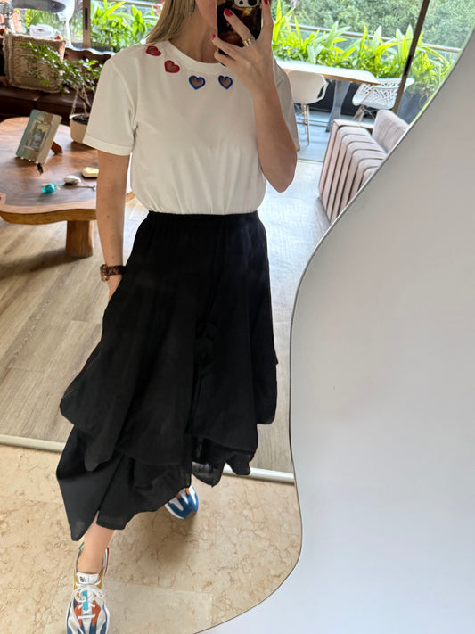 Falda Tailandia Negra 