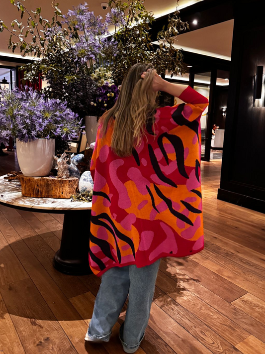 Bengala Multiprint Cape