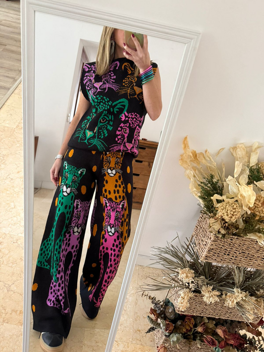 Cheetah Colored Pants