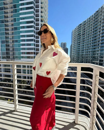 Shine Your Heart Oversize Shirt