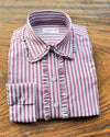 Wine Striped Shirt