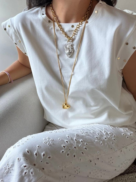 Golden Dots Tee