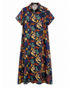 Coral Blue Dress