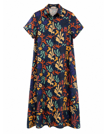 Coral Blue Dress