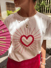Burst Heart T-shirt