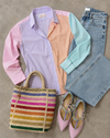Camisa Rayas Pasteles 