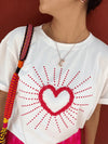Burst Heart T-shirt