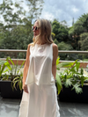 Ivory Cargo Skirt
