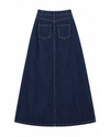 Dark Blue Denim Skirt