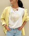 Heart Print T-shirt