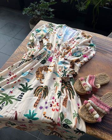 Bahamas Tigers Midi Dress