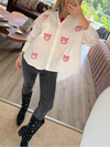 Red Panthers Oversize Shirt