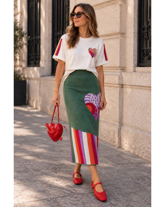 Winged Heart Skirt
