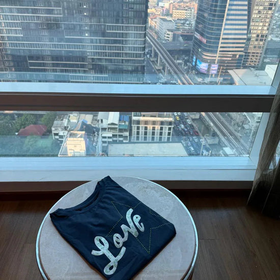 Camiseta Navy Love - Gracies
