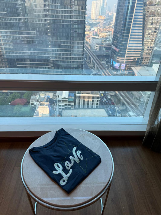 Navy Love T-shirt