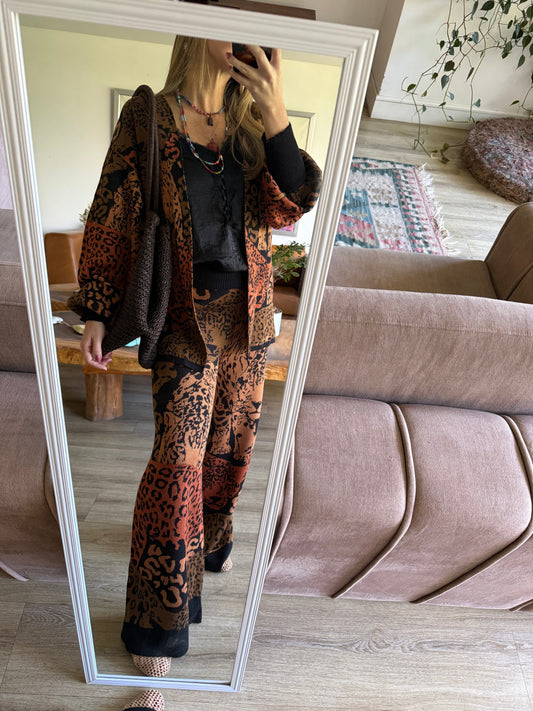 Pantalón Leopardo Otoño 