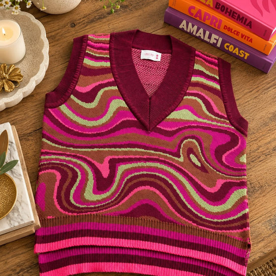 Top Ondas Magenta 