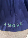 Amore Oversized Blue Shirt
