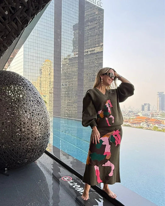 Knitted Skirt Horses