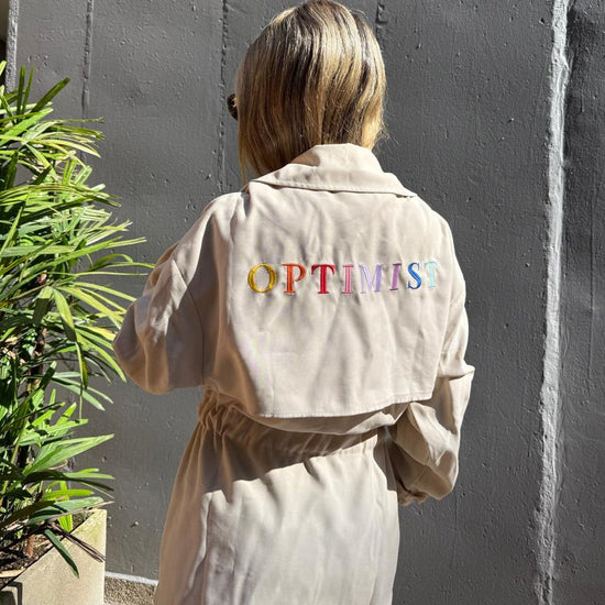 Chaqueta Beige Optimist 