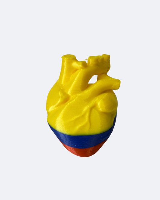 Colombian Red Heart Ring