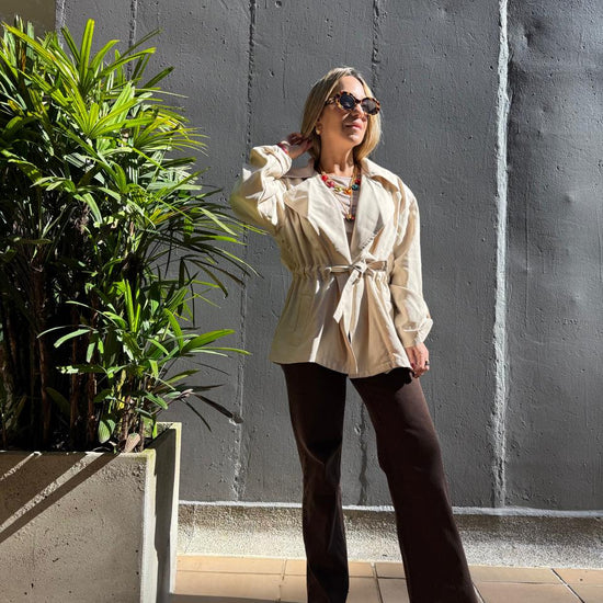 Chaqueta Beige Optimist 