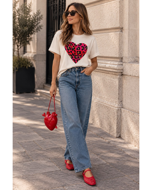 Camiseta  Corazón Animal 