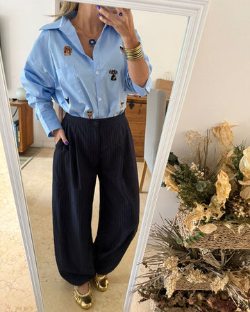 Doggie Blue Shirt