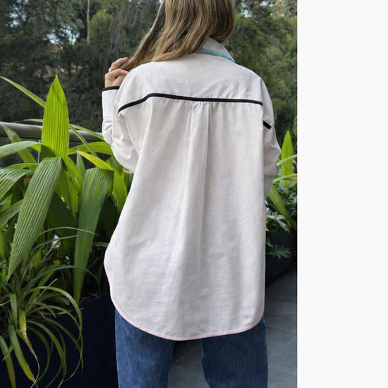 Camisa Pasteles Oversize 
