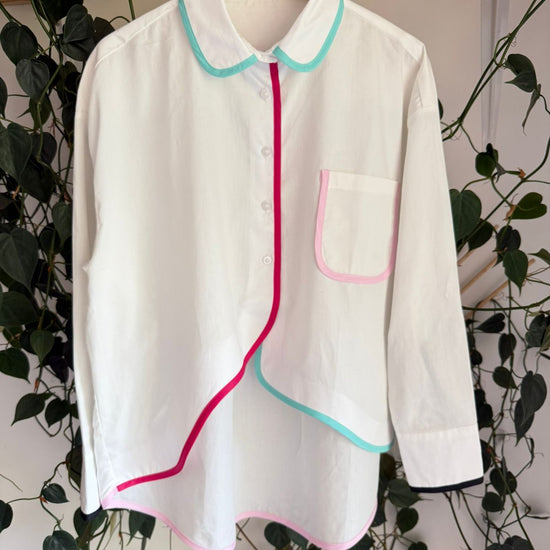 Camisa Pasteles Oversize 