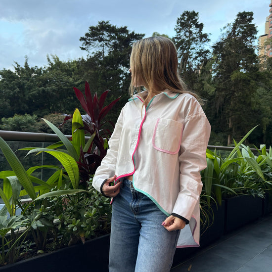 Camisa Pasteles Oversize 