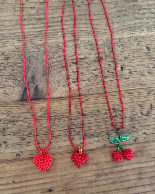 Red Heart Necklace