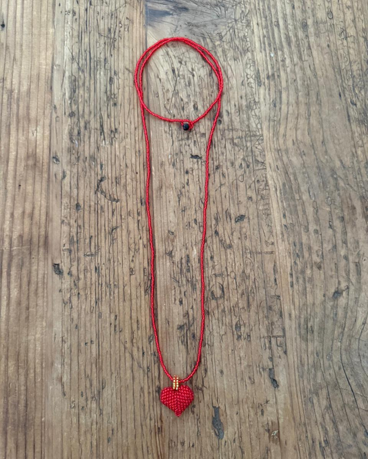 Red Heart Necklace