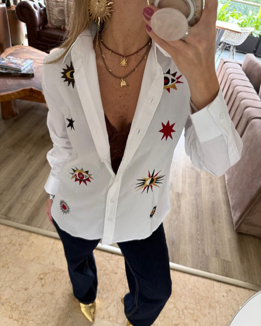 Camisa Ojos infinito 