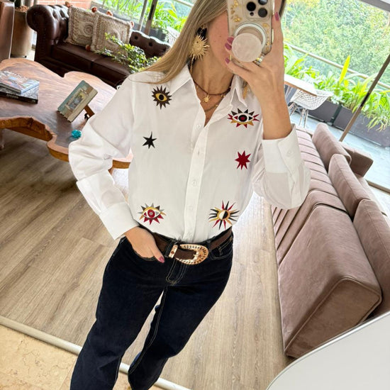 Camisa Ojos infinito 