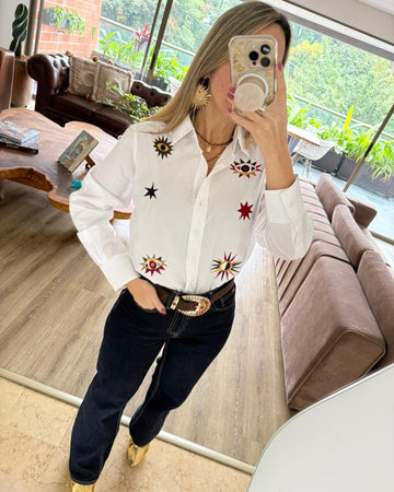 Camisa Ojos infinito 
