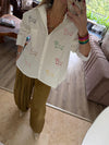 Camisa Perritos Salchicha Oversize 