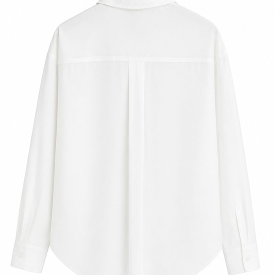 Camisa Marfil Estrellas Oversize 