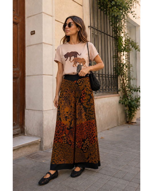 Leopard Print Tee