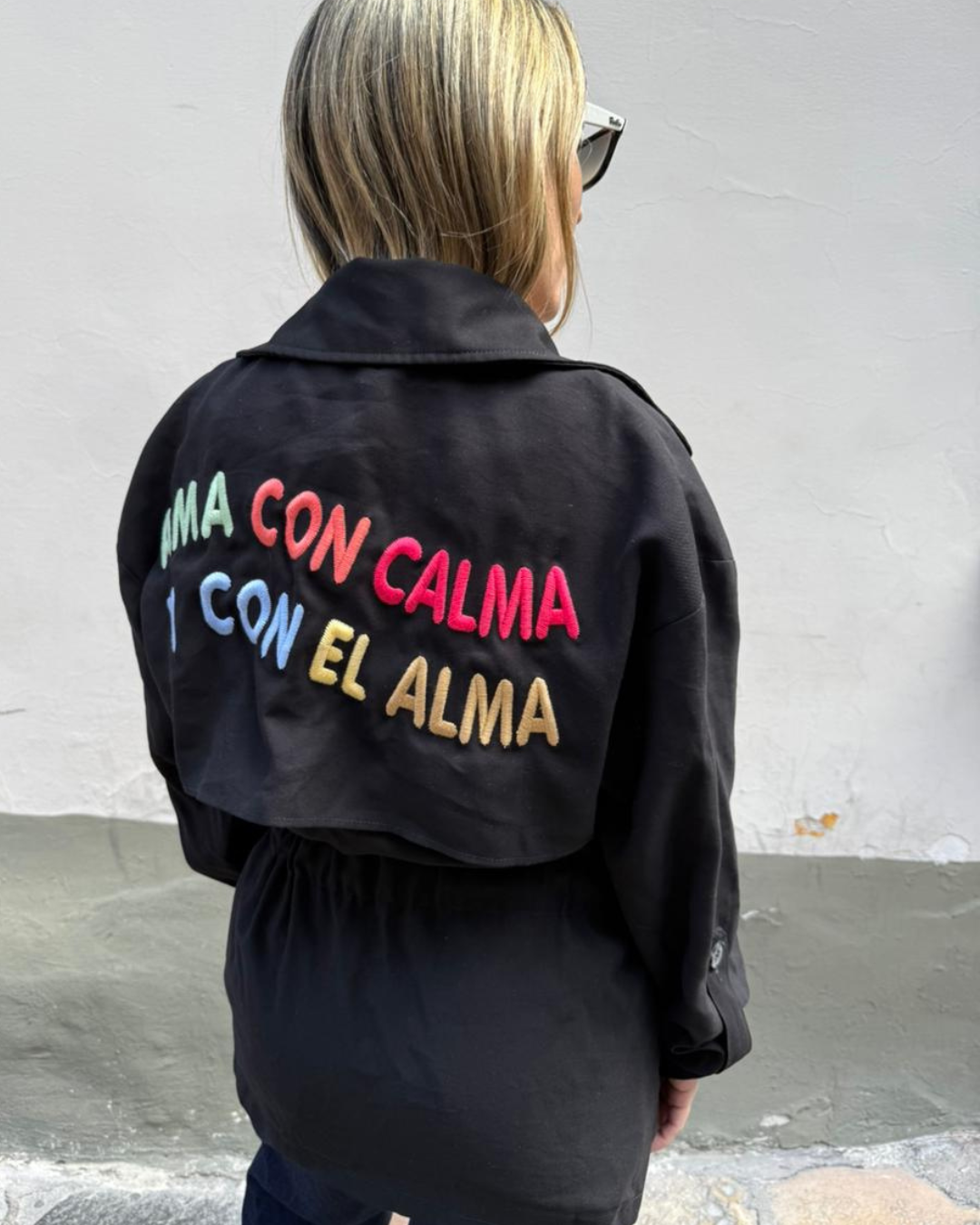 Chaqueta Negra Calma - Gracies