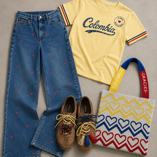 Blue Jean Corazones 
