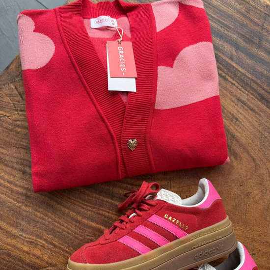 Sweater Nubes Rojo 