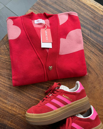 Sweater Nubes Rojo 