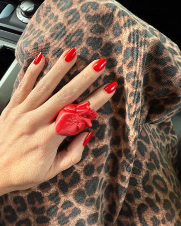 Red Heart Ring