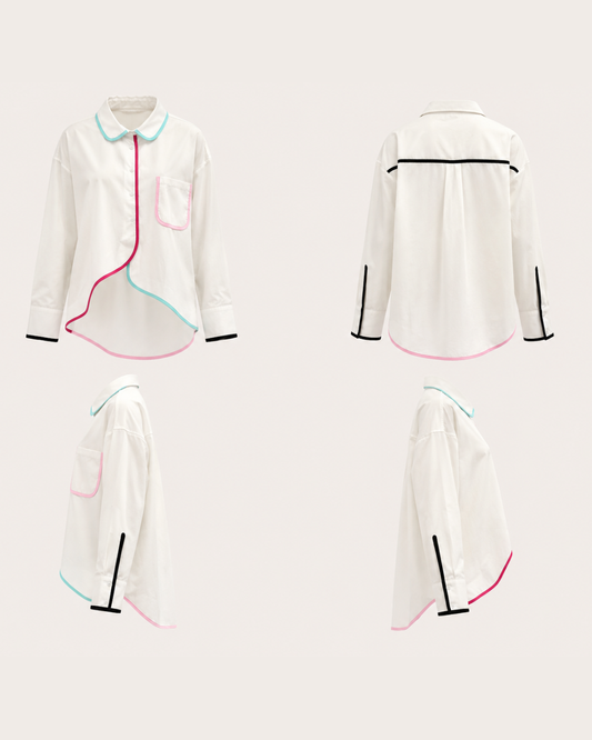 Camisa Pasteles Oversize 